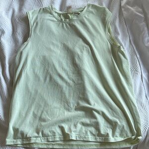 Outdoor Voices Light Mint Ribbed Crewneck Tank